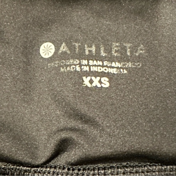 Athleta Running Free Short 3.5" Black Women's Size XXS Lined - Picture 7 of 9